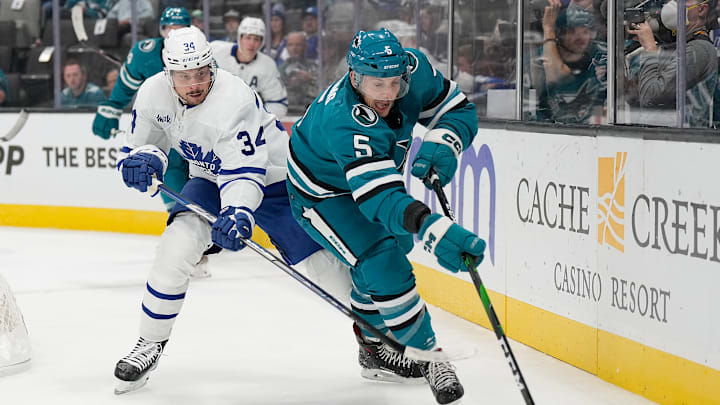 The Toronto Maple Leafs could face a situation in which they will have to choose between Phillippe Myers and Matt Benning amid a roster crunch.