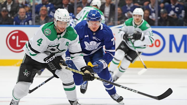 Miro Heiskanen Being Pressured by Bobby McMann
