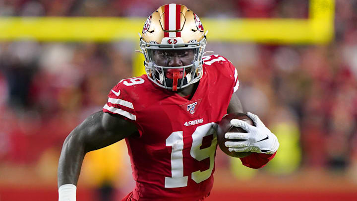 San Francisco 49ers wide receiver Deebo Samuel