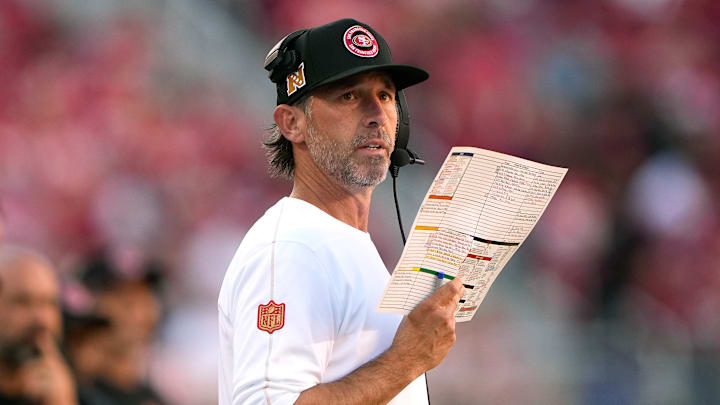 San Francisco 49ers head coach Kyle Shanahan