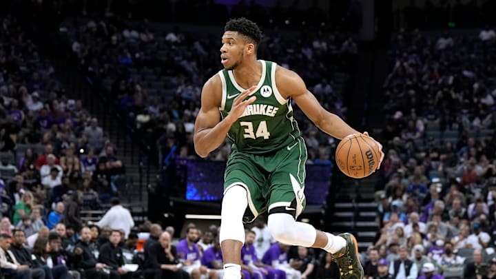Milwaukee Bucks forward Giannis Antetokounmpo.
