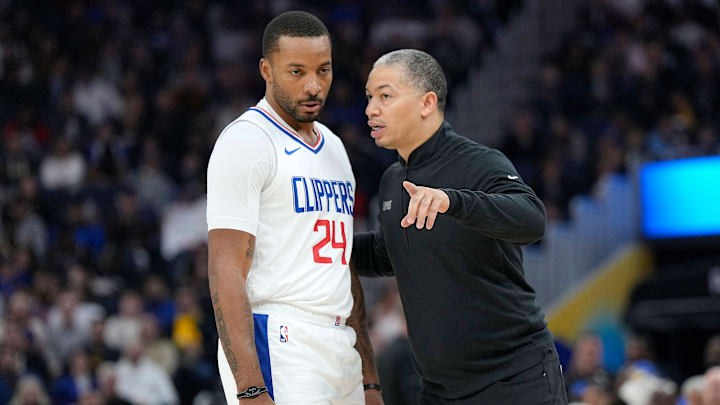 Norman Powell, Tyronn Lue, LA Clippers