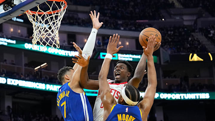 Jae'Sean Tate, Houston Rockets and Patrick Baldwin Jr., Moses Moody, Golden State Warriors