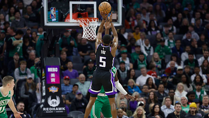 Boston Celtics v Sacramento Kings
