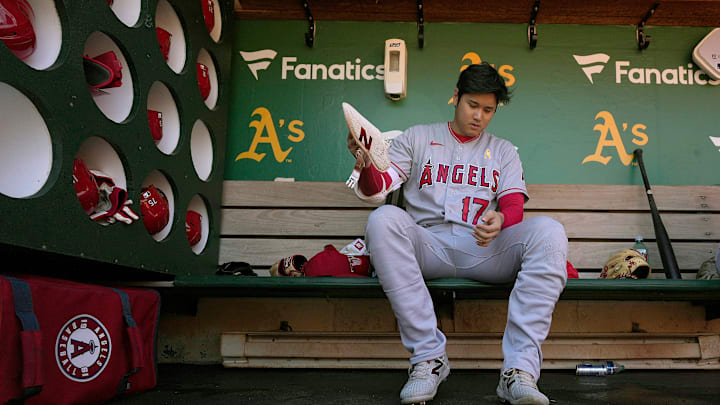 Los Angeles Angels v Oakland Athletics