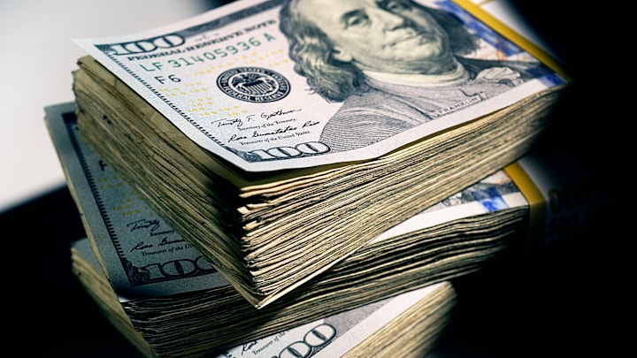 Fat stacks of cold, hard cash.
