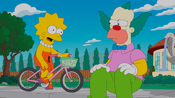 THE SIMPSONS: Lisa tries to help a broke Krusty try sell the foreign rights to his shows in the "Yellow Subterfuge" episode of THE SIMPSONS airing Sunday, Dec. 8 (8:00-8:30 PM ET/PT) on FOX.  THE SIMPSONS ™ and © 2013 TCFFC ALL RIGHTS RESERVED.