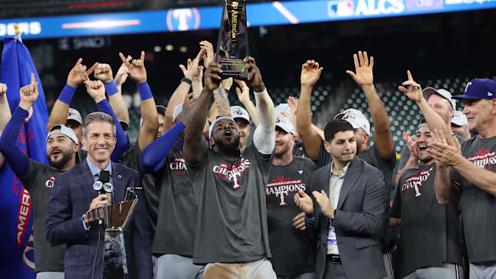 The Texas Rangers are World Series favorites after beating the Houston Astros in the ALCS.