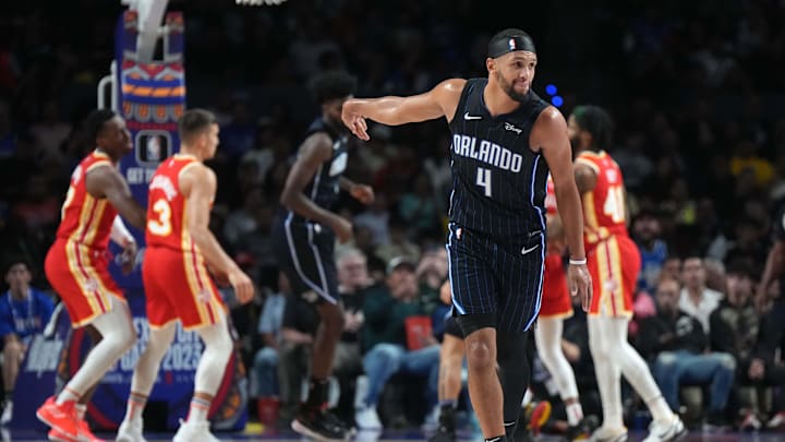 Jalen Suggs and the Orlando Magic look to end their road trip with a big win over a division rival.