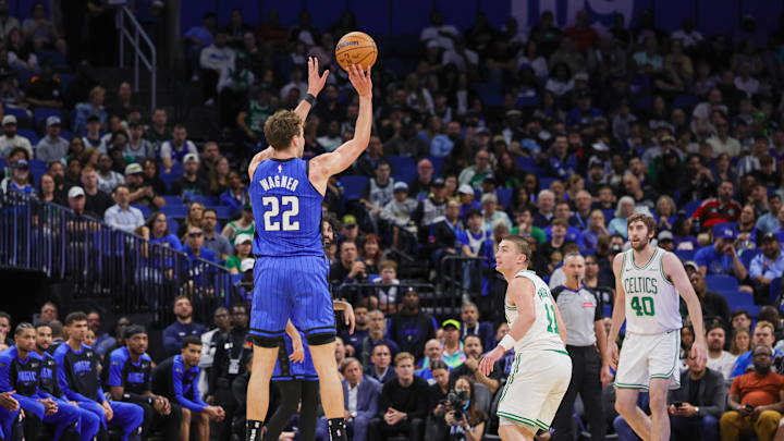 The Orlando Magic head to Boston to face the Boston Celtics in Game 1 of their playoff series. It is a big test for Franz Wagner and the Magic's offense.