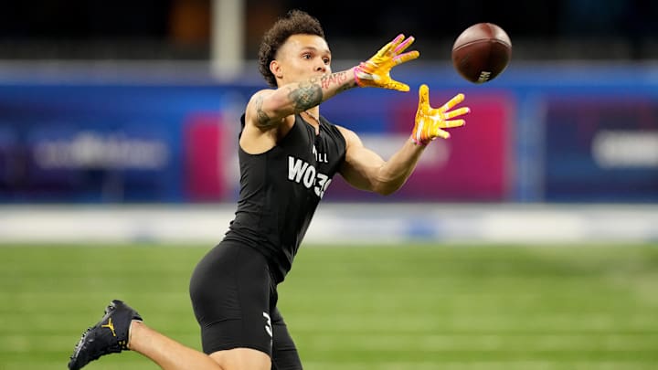Michigan wide receiver Roman Wilson (WO39) 