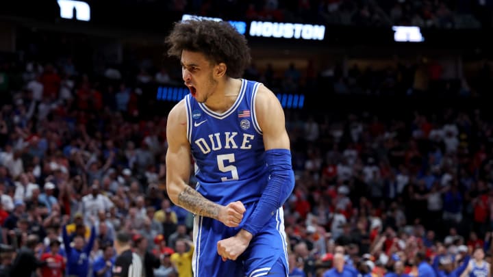 Duke basketball guard Tyrese Proctor Duke basketball guard Tyrese Proctor