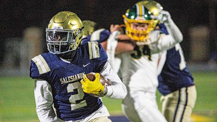 Salesianum takes on Sussex Central in the Class 3A semifinals.