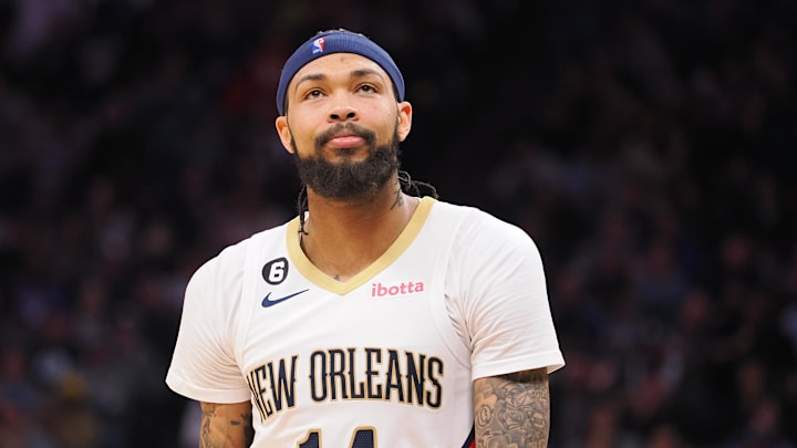 Mar 6, 2023; Sacramento, California, USA; New Orleans Pelicans small forward Brandon Ingram (14)