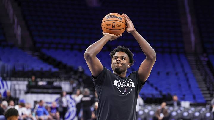 Mar 23, 2026; Orlando, Florida, USA; Indiana Pacers guard Kobe Brown (24) warms up before the game against the against the Orlando Magic at Kia Center. Mandatory Credit: Mike Watters-Imagn Images Mar 23, 2026; Orlando, Florida, USA; Indiana Pacers guard Kobe Brown (24) warms up before the game against the against the Orlando Magic at Kia Center. Mandatory Credit: Mike Watters-Imagn Images