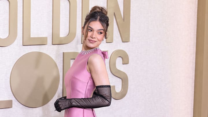 Jan. 7, 2024: Hailee Steinfeld attend the 2024 Golden Globe Awards in Los Angeles. Jan. 7, 2024: Hailee Steinfeld attend the 2024 Golden Globe Awards in Los Angeles.