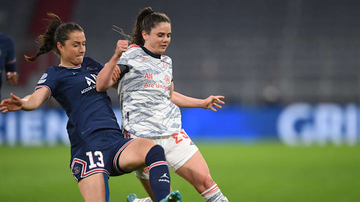 Auch Sarah Zadrazil wird gegen PSG nicht spielen können Auch Sarah Zadrazil wird gegen PSG nicht spielen können