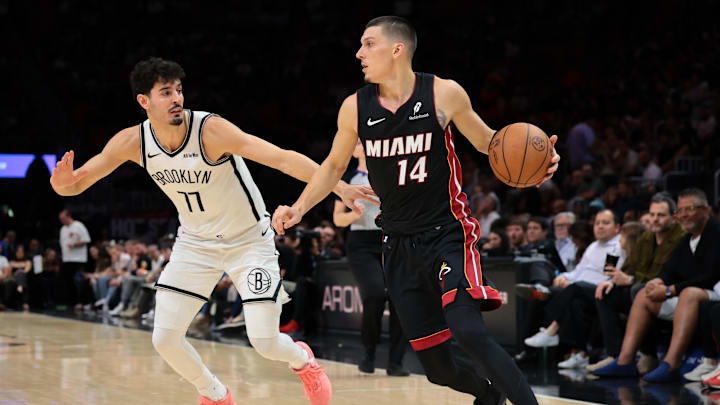 The Miami Heat and guard Tyler Herro are massive favorites against the Brooklyn Nets.