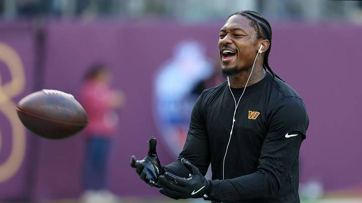 Washington Commanders wide receiver Stefon Diggs. Washington Commanders wide receiver Stefon Diggs.