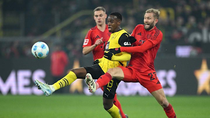 Bayern Munich host Borussia Dortmund in the Bundesliga on Saturday.