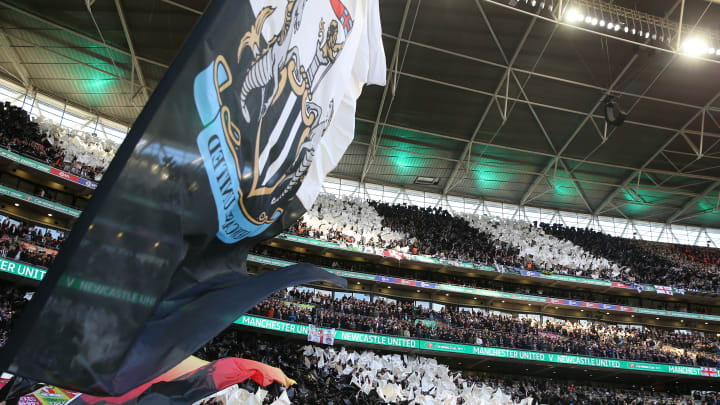 Newcastle fans enjoyed their trip to Wembley