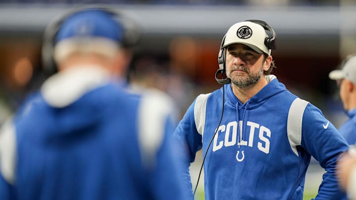 Jeff Saturday has a brief tenure as Colts interim coach in 2022.