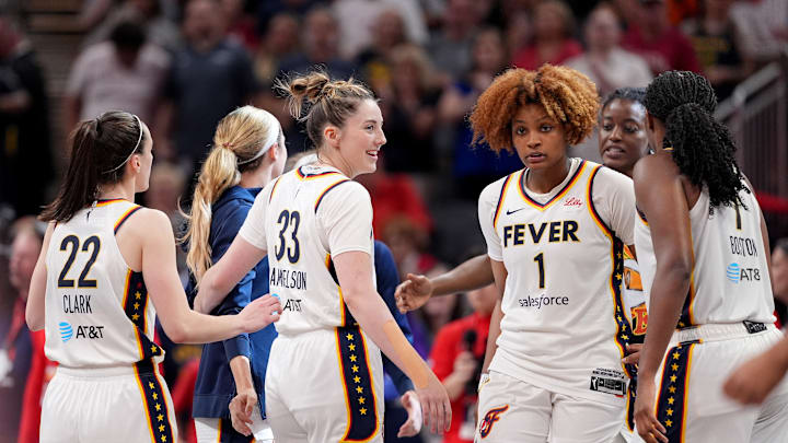 Indiana Fever, Caitlin Clark, Katie Lou Samuelson, NaLyssa Smith, Aliyah Boston