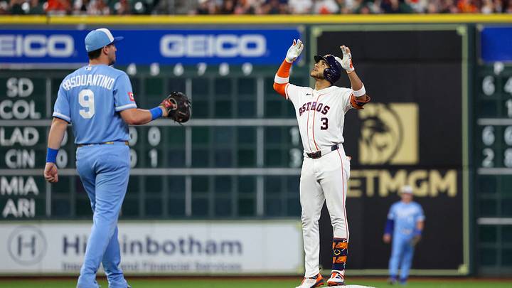 Houston Astros shortstop Jeremy Pena (3). Mandatory Credit: Thomas Shea-Imagn Images Houston Astros shortstop Jeremy Pena (3). Mandatory Credit: Thomas Shea-Imagn Images
