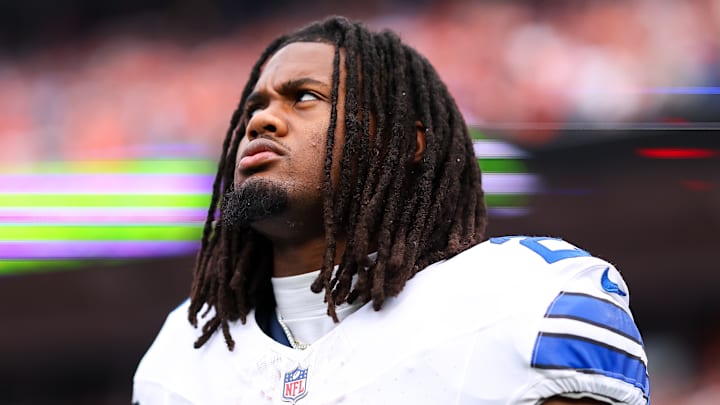 Dallas Cowboys running back Jaydon Blue