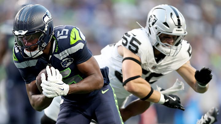 Tory Horton of the Seattle Seahawks Tory Horton of the Seattle Seahawks