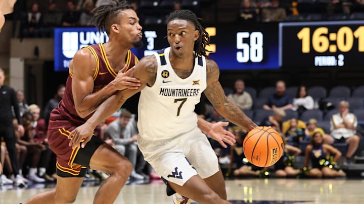 West Virginia University guard Javon Small