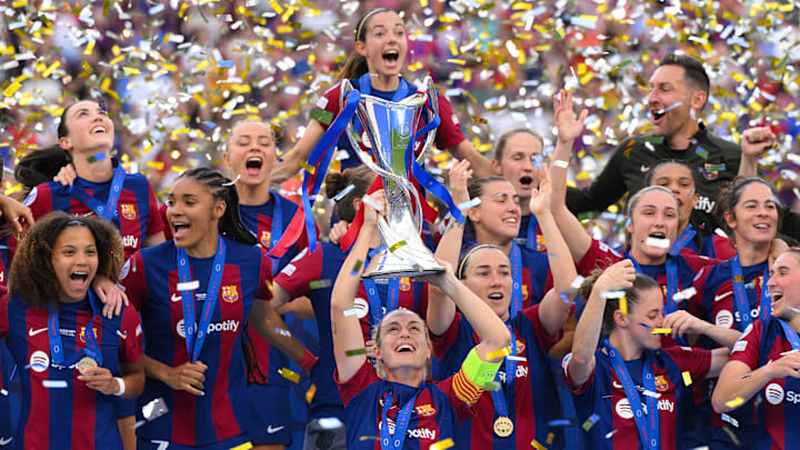 Barcelona won the UEFA Women's Champions League last season