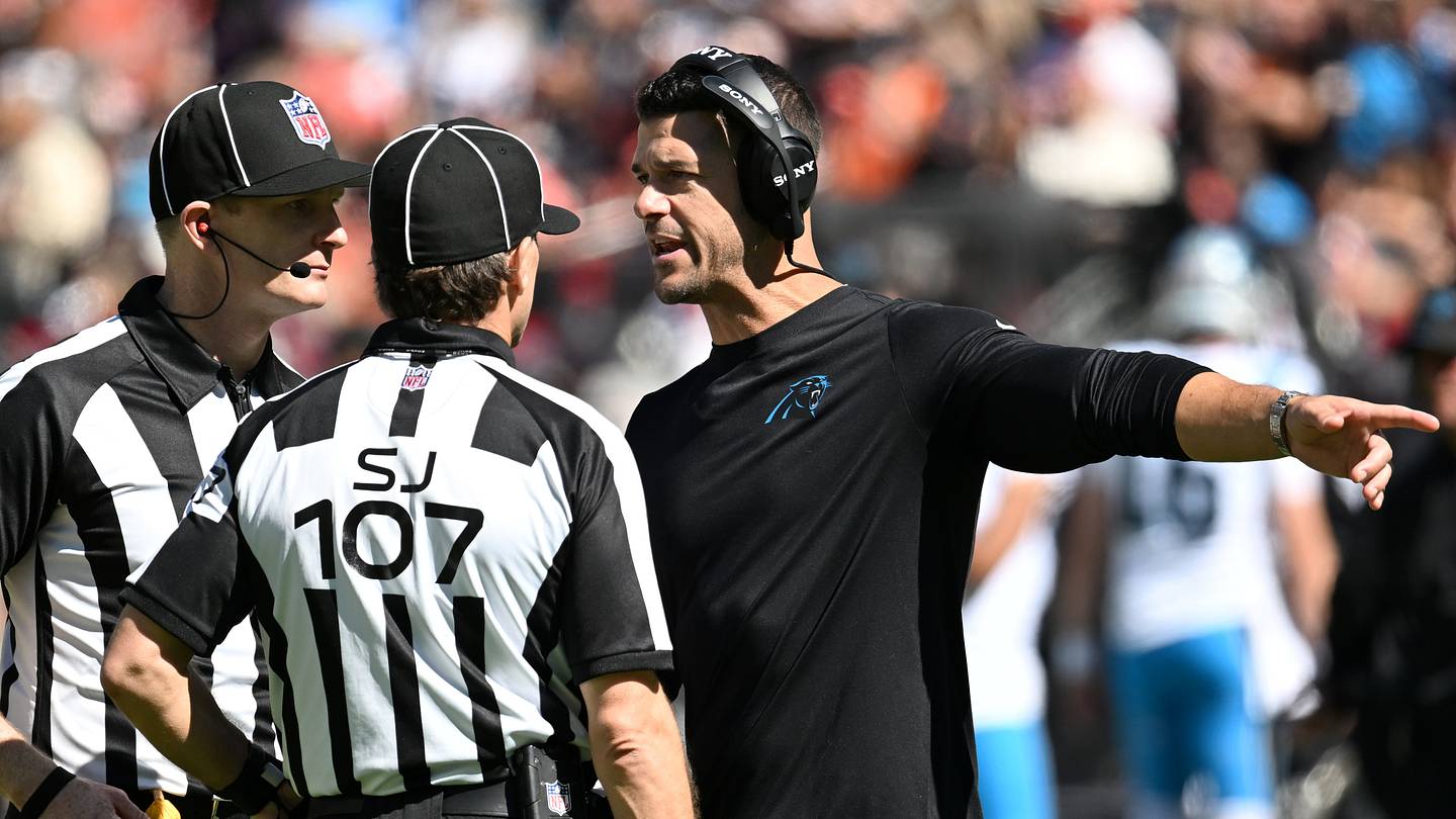 Most Egregious Referee Calls From Panthers' Week 3 Loss vs. Browns