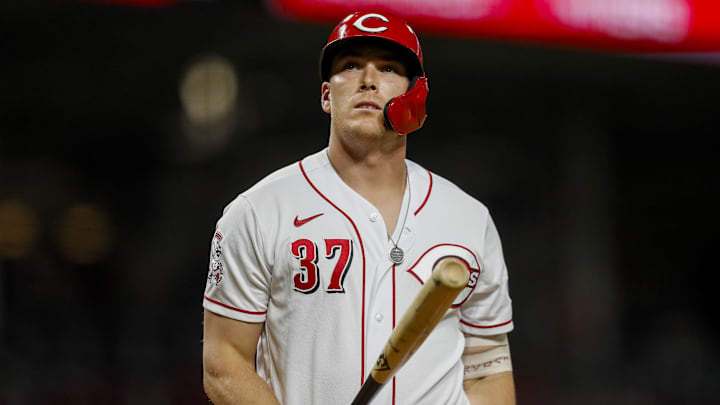 Cincinnati Reds designated hitter Tyler Stephenson
