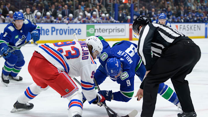 New York Rangers v Vancouver Canucks