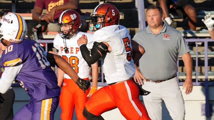 Cathedral Prep and senior Camden Miller put their undefeated record on the line this week against rival McDowell.