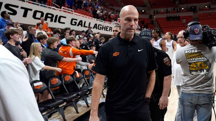Oklahoma State coach Steve Lutz. Oklahoma State coach Steve Lutz.