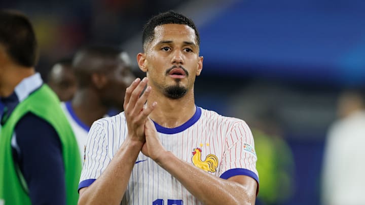 William Saliba a livré une bonne prestation contre les Autrichiens.