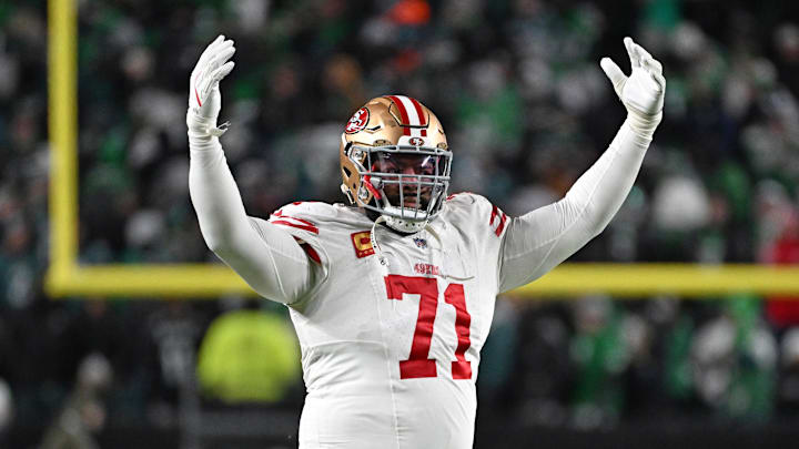 San Francisco 49ers offensive tackle Trent Williams