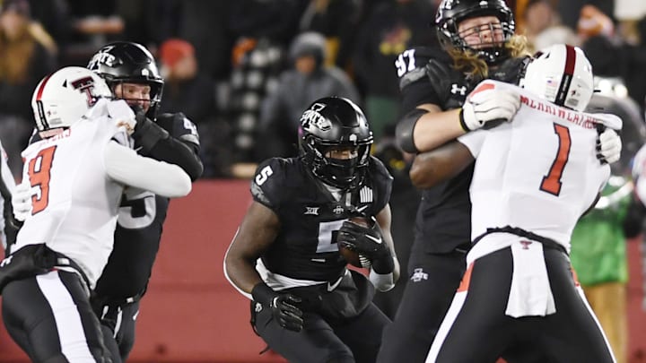 In Saturday's spring game, USF fans will get their first look at running back Cartevious Norton (5), who played previously at Iowa State and Charlotte.