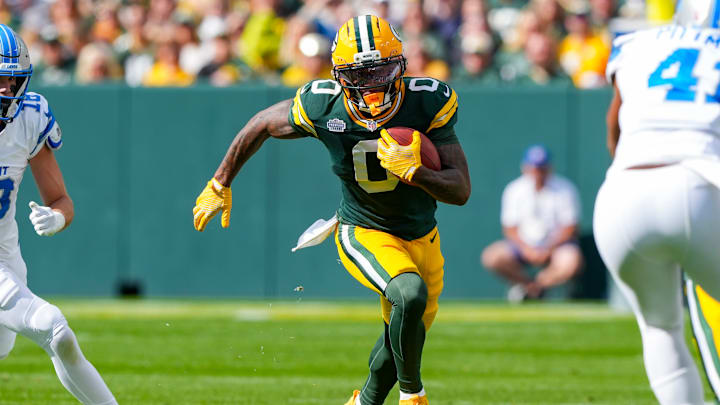 Green Bay Packers rookie Matthew Golden