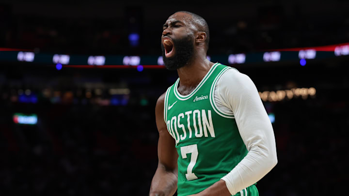 Boston Celtics guard Jaylen Brown.