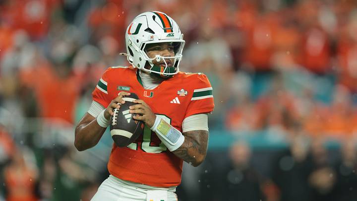 Darian Mensah and Miami are home favorites against Pitt. Darian Mensah and Miami are home favorites against Pitt.