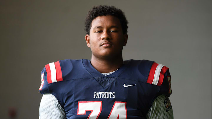 Knox News’ Elite 8 member, Nic Moore, of Jefferson County, who is committed to Tennessee, Tuesday, July 30, 2024.