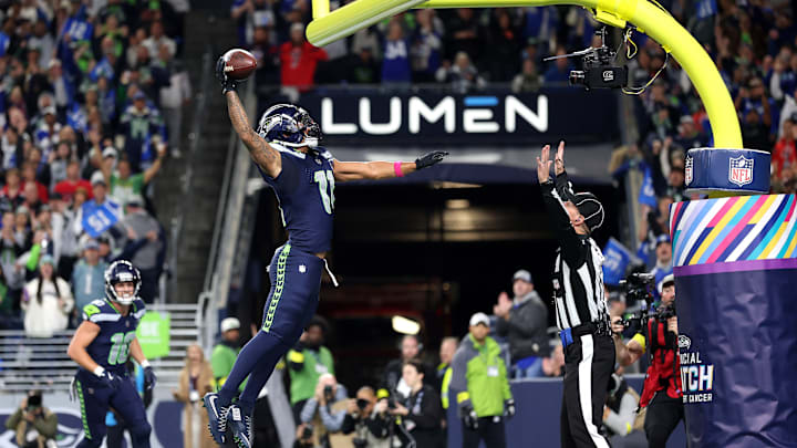 Jaxon Smith-Njigba of the Seattle Seahawks Jaxon Smith-Njigba of the Seattle Seahawks