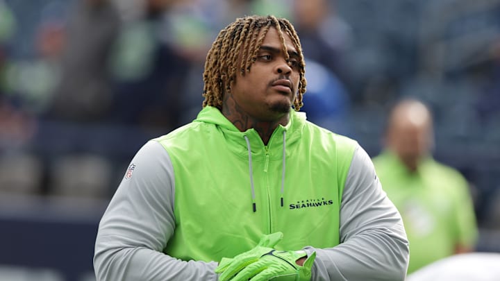 Byron Murphy II of the Seattle Seahawks
