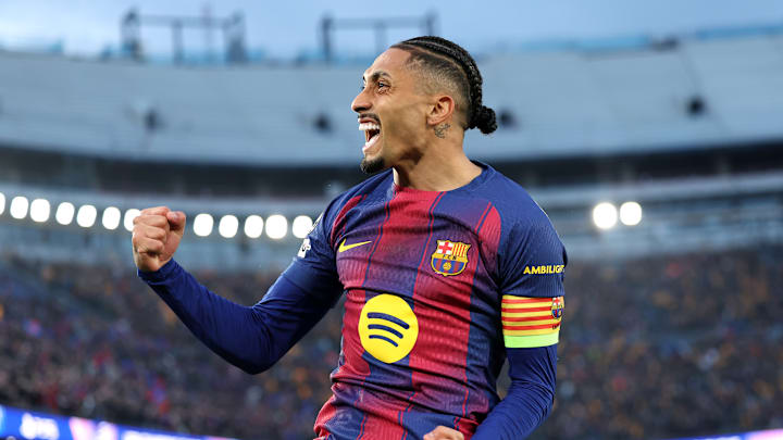 Raphinha devrait revenir de blessure dans un mois.