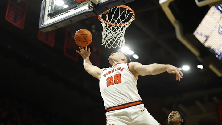 Virginia Cavaliers forward Thijs De Ridder