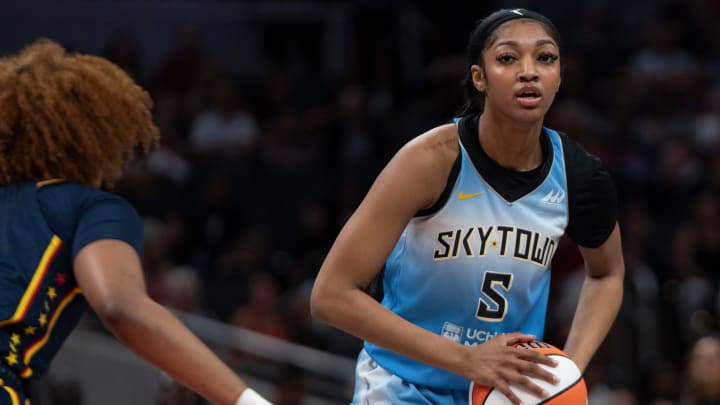 Chicago Sky forward Angel Reese.