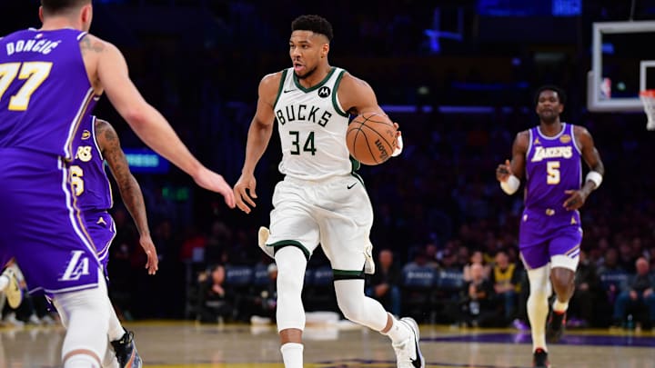 Giannis Antetokounmpo fue pretendido por los Lakers 